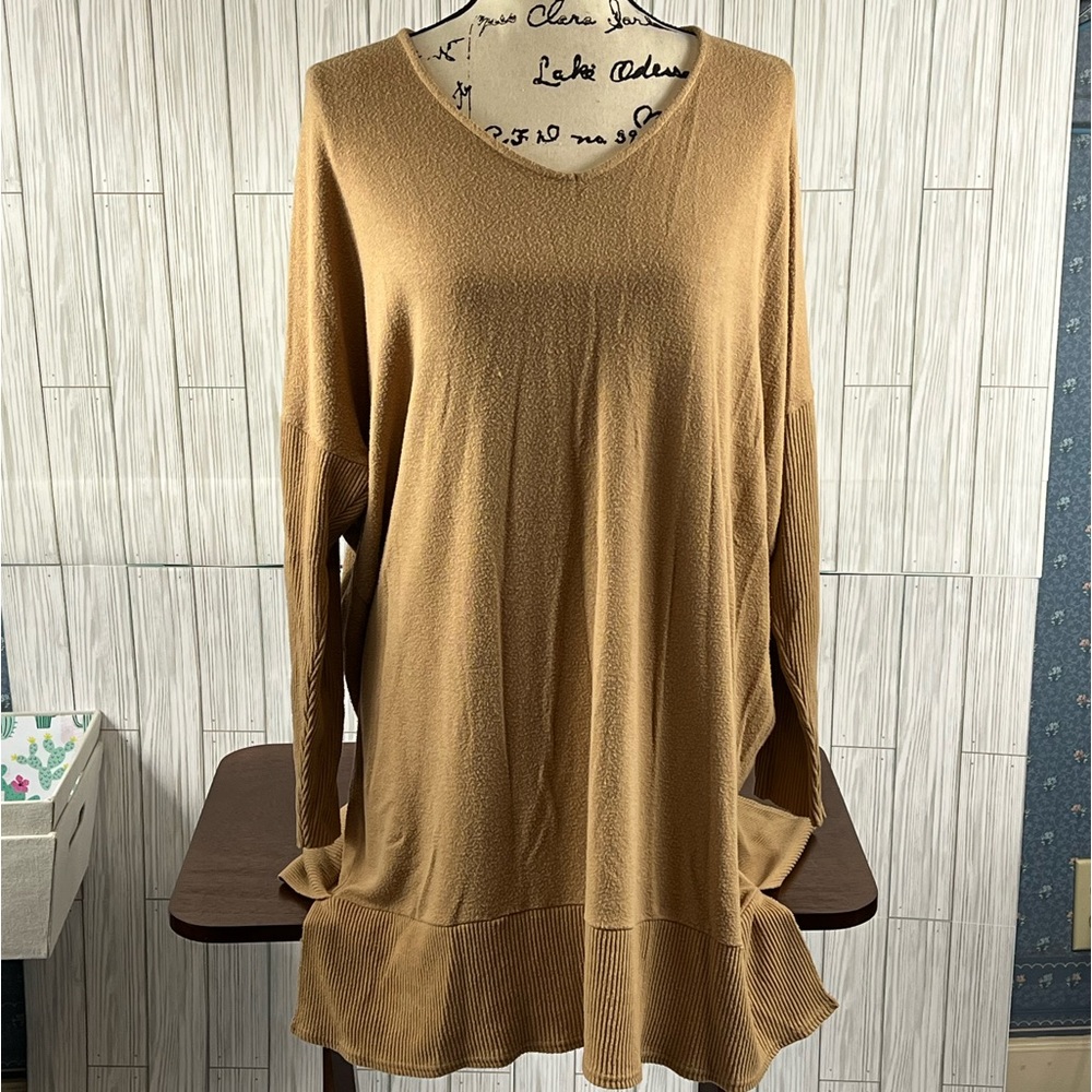 AEO Long Length V-Neck Sweater